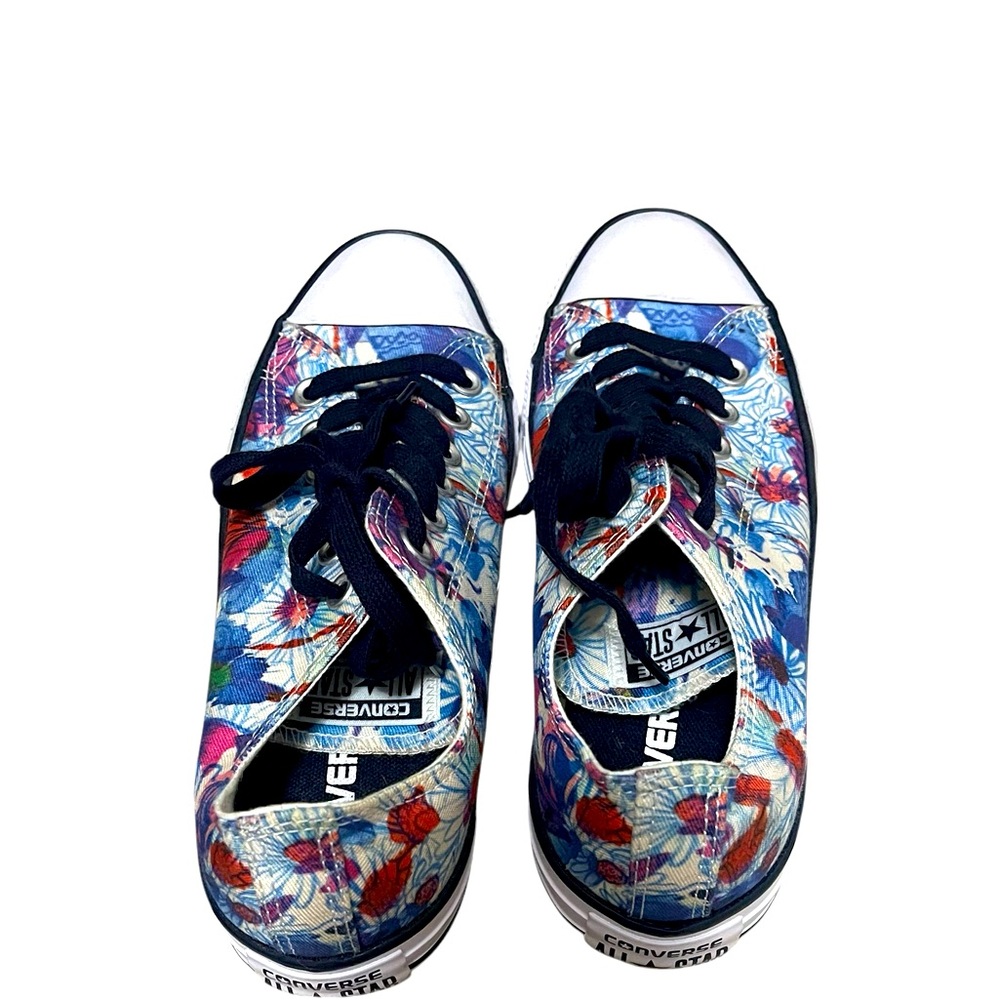 💚Converse All Star Colorful Floral Sneakers - Picture 2 of 13